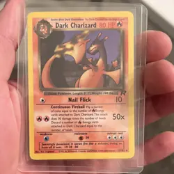 Pokemon TCG Dark Charizard Team Rocket 21/82 Non-Holo Rare Unlimited English 80 - Image 1