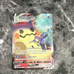 Pokemon Mimikyu VMAX Full Art Ultra Rare TG17/TG30 Brilliant Stars Holo 300 HP - Image 1