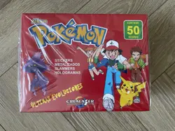 Pokemon Crealaser Peruvian Stickers Slammers Holo Packs 50 Pack Box New & Sealed - Image 3