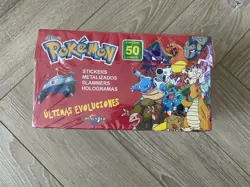 Pokemon Crealaser Peruvian Stickers Slammers Holo Packs 50 Pack Box New & Sealed - Image 5