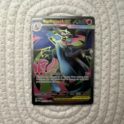 Pokemon TCG Mega Charizard X EX Full Art Holo Ultra Rare Me02 109/094 360 HP 90x - Image 1
