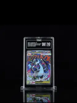 Pokemon TCG Mega Charizard X ex 023 Black Star Promo TAG 10 - Image 1