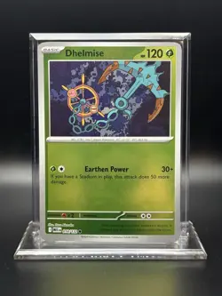 2025 Pokemon Mega Evolutions - Dhelmise Reverse Holo No. 18/132 - Image 1