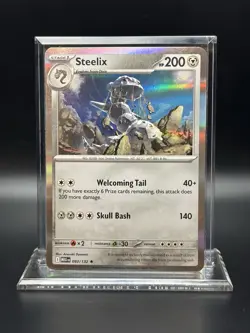 2025 Pokemon Mega Evolutions -Steelix Holo No. 93/132 - Image 1