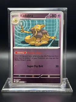2025 Pokemon Mega Evolutions -Kadabra Reverse Holo No. 55/132 - Image 1