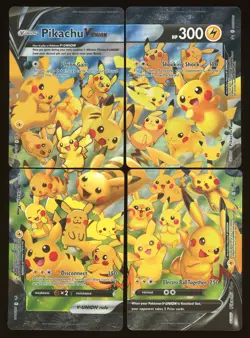 Pokemon TCG Pikachu V-Union Set Sword & Shield Black Star Promo - Image 1