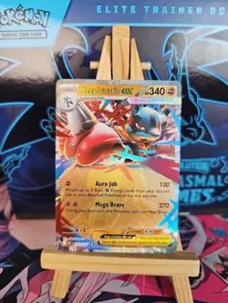 Pokemon TCG Mega Lucario EX 113/217 Ascended Heroes - Image 1