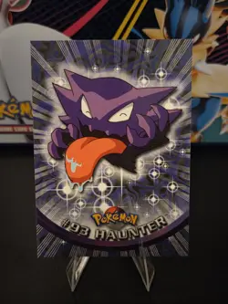 Pokemon Haunter #93 Topps TV Animation Series 2 Blue Logo - Image 1