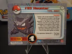 Pokemon Haunter #93 Topps TV Animation Series 2 Blue Logo - Image 4