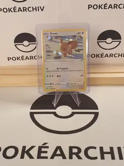 Evoli SWSH190 Holo Black Star Promo Pokemon Karte Pokemon TCG Eevee - Image 1