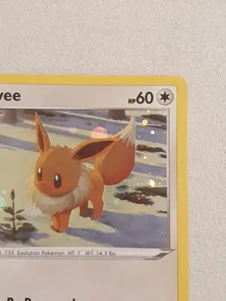 Evoli SWSH190 Holo Black Star Promo Pokemon Karte Pokemon TCG Eevee - Image 4