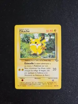 Pokemon Pikachu Jungle 60/64 Regular Unlimited Common French - Image 1
