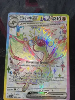 Pokemon Flygon EX 222/191 Surging Sparks SIR - Image 1