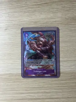 One Piece TCG CCG OP05-069 Trafalgar Law Alt Art SR English Awakening NM - Image 3