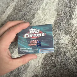 2025 Topps Chrome Football Blaster Box (Factory Sealed) IN HAND Ships Now! - Image 4