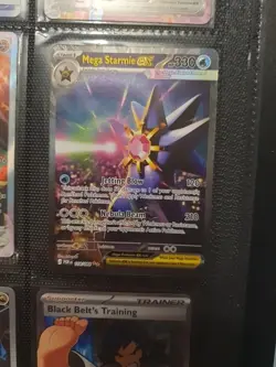 Pokemon TCG Mega Starmie EX SIR 118/088 Perfect Order Near Mint - Image 1