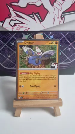 Drilbur 085/162 - Play! Prize Pack Series - Cosmos Holo - Pokemon TCG - NM - Image 1