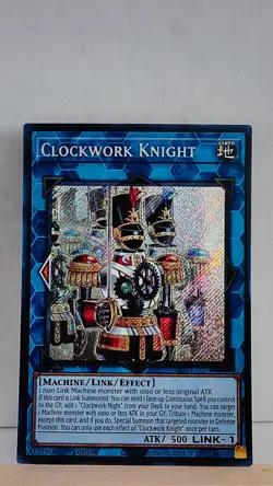 Clockwork Knight 1st Edition [NM] - Yu-Gi-Oh! RA05 [Secret Rare] - Image 1