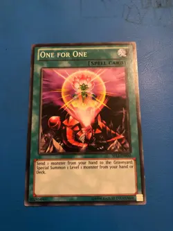 YUGIOH Common/Starfoil One For One Mixed Sets - Image 1
