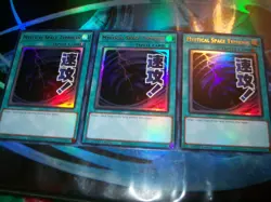 3x Mystical Space Typhoon 1st Edition Ultra Rare RA05-EN112 Yu-Gi-Oh! - Image 1