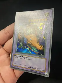 Yu-Gi-Oh! Twin Headed Thunder Dragon MRD-120 Unlimited Faded - Image 2