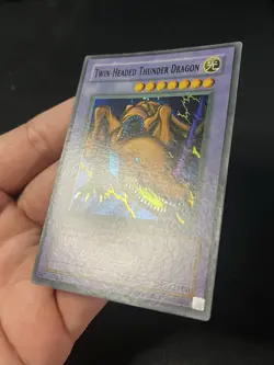 Yu-Gi-Oh! Twin Headed Thunder Dragon MRD-120 Unlimited Faded - Image 3