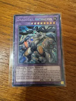 Dracotail Arthalion - JUSH-EN006 - Collector's Rare - YuGiOh - Image 1