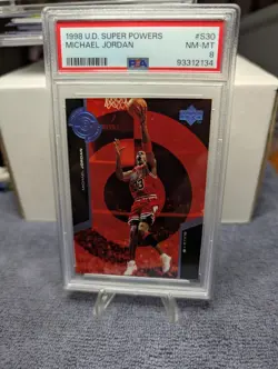 1998-99 Upper Deck - Super Powers Michael Jordan #S30 - Image 1