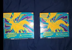 2x Pokemon TCG Ascended Heroes Pokemon Center ETB's - New Tiny Tear In Plastic - Image 1
