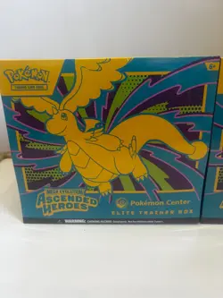 2x Pokemon TCG Ascended Heroes Pokemon Center ETB's New and Sealed - Image 1