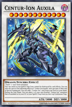 Yugioh! Mega Tins 2025 PREORDER 1x PScR Centur-Ion Auxila - Image 1
