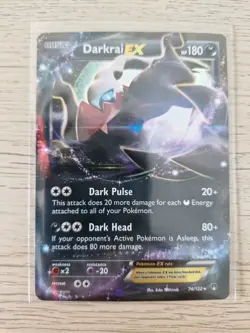 Darkrai EX - 74/122 - Ultra Rare - XY Breakpoint - NM/M - Pokemon Card - Image 1