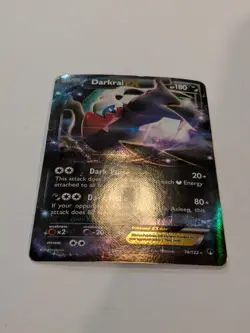 Pokemon TCG Darkrai-EX BREAKPoint 74/122 Holo Holo Rare EX HP/MP - Image 2