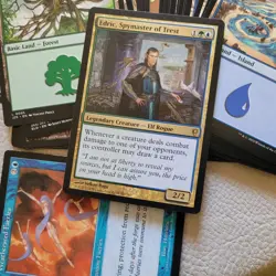 Commander Magic Deck MTG Cards = ALL 100 ***Edric, Spymaster of Trest FAERIES*** - Image 1