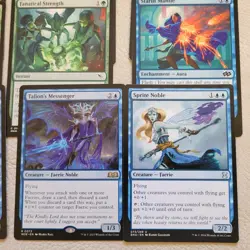 Commander Magic Deck MTG Cards = ALL 100 ***Edric, Spymaster of Trest FAERIES*** - Image 5