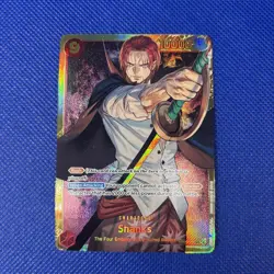 OP01-120 Shanks SEC - One Piece TCG English Card Near-Mint Secret Rare - Image 1