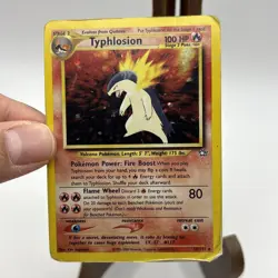 Typhlosion 18/111 Neo Genesis Pokemon Card HP-DMG - Image 3