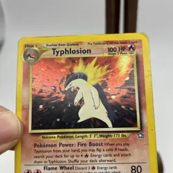 Typhlosion 18/111 Neo Genesis Pokemon Card HP-DMG - Image 5