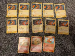 Charmander 49/100 Charmeleon 30/100 Pokemon card Crystal Guardian Delta Species - Image 1