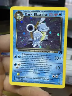 #6 Dark Blastoise 3/82 Team Rocket 2000 Holo Rare WOTC Pokemon Card TCG - Image 4