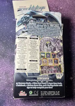 YuGiOh Saga of Blue-Eyes White Dragon Structure Deck Unlimited Edition Sealed - Image 3