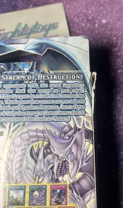YuGiOh Saga of Blue-Eyes White Dragon Structure Deck Unlimited Edition Sealed - Image 4