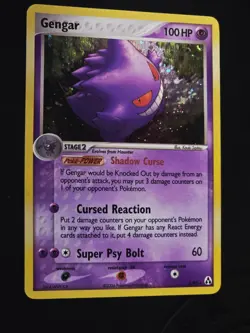 Pokemon Gengar TCG 5/92 Legend Maker Holo Rare Card 2006 Edition NM - Image 2
