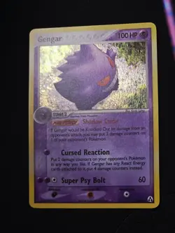 Pokemon Gengar TCG 5/92 Legend Maker Holo Rare Card 2006 Edition NM - Image 3