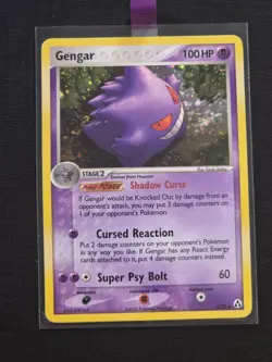 Pokemon Gengar TCG 5/92 Legend Maker Holo Rare Card 2006 Edition NM - Image 5