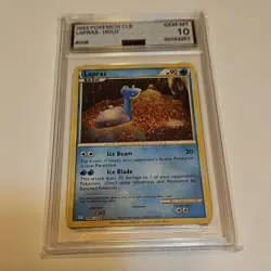 Pokemon Lapras Holo Classic Collection 008/034 Trading Card Game AGS 10 2023 - Image 1