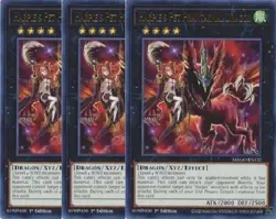Yugioh Harpie's Pet Phantasmal Dragon x 3 - 1st Edition Rare NM - Free Holo Card - Image 1