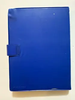 Pokemon Blue Charmander Vintage Binder 4-Pocket TCG Card Storage Display Used - Image 2