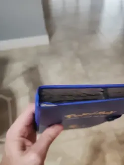 Pokemon Blue Charmander Vintage Binder 4-Pocket TCG Card Storage Display Used - Image 3