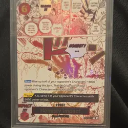 Bandai One Piece CCG Honesty Impact OP11 Rare Holo Event Card Koby OP11-018 - Image 1